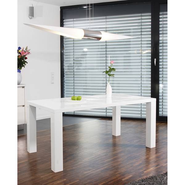Essgruppe Needville (5-teilig) Weiß - Breite: 160 cm