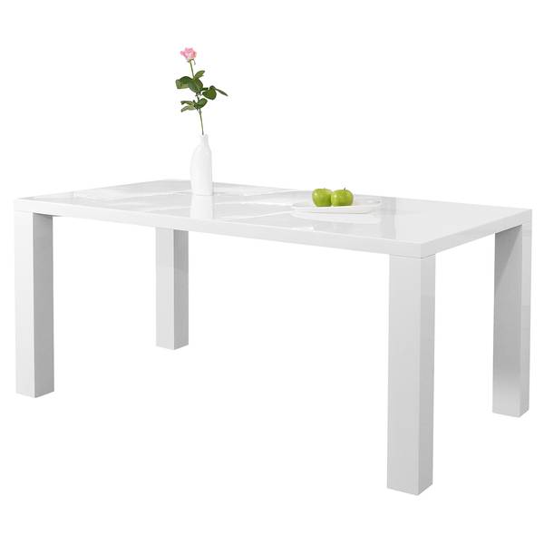 Essgruppe Needville (5-teilig) Weiß - Breite: 160 cm