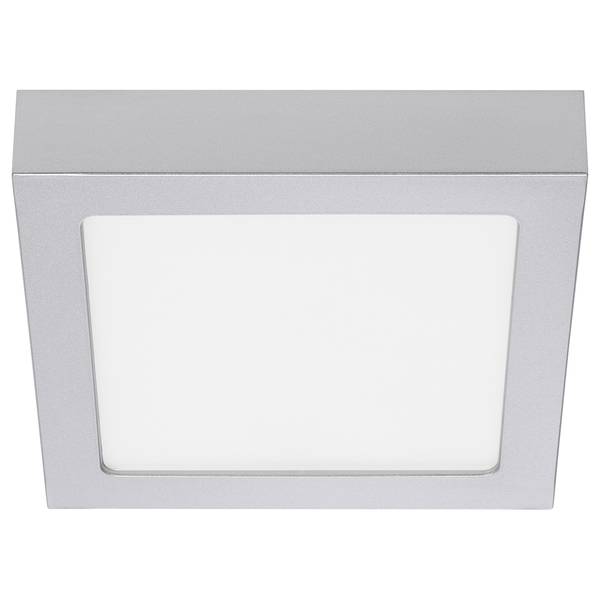 LED-Deckenleuchte Fire IV Polycarbonat / Eisen - 1-flammig - Silber