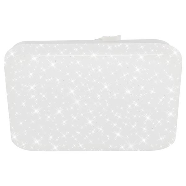Plafonnier LED Vipe Blanc - Fer - Polycarbonate - 22 x 5 x 22 cm