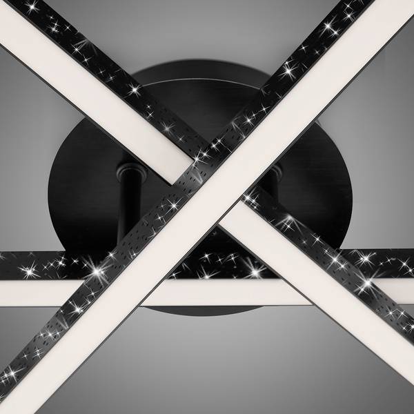 Plafonnier LED Rey II Noir