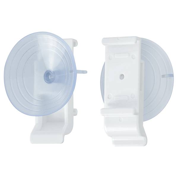 Haftfix-Träger für Doppel-/Duo- Rollo ABS Kunststoff - Weiß