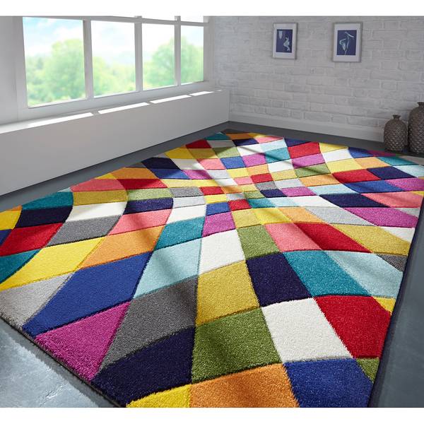 Kurzflorteppich Rhumba II Polypropylene - Multi - 160 x 230 cm