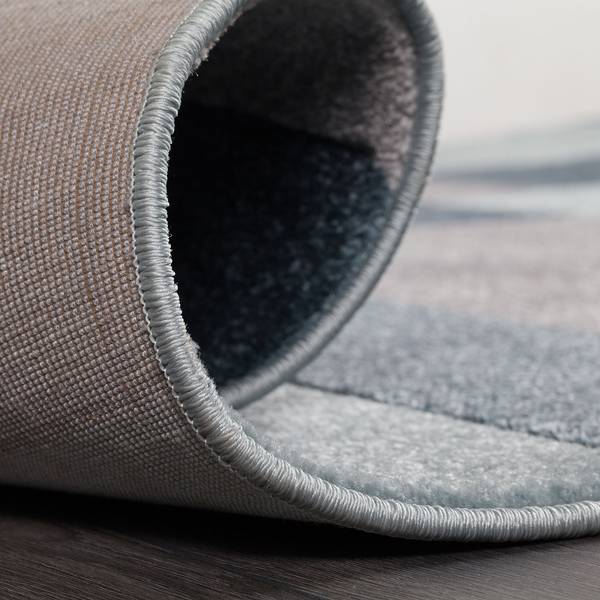 Laagpolig vloerkleed Cosmos polypropeen - jeansblauw - 200 x 290 cm