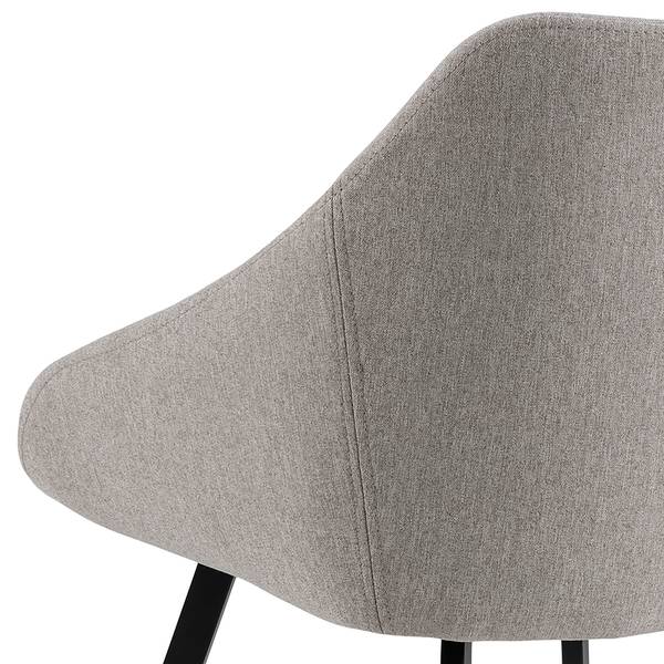 Armlehnenstuhl Melbert 2er-Set Beige