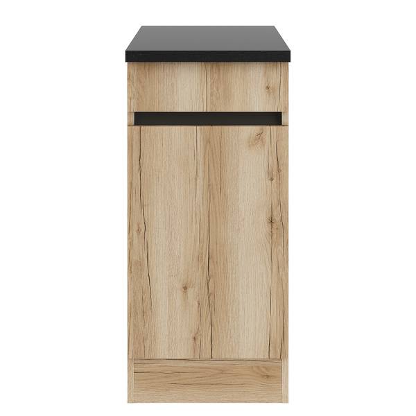 Unterschrank Optiklar I Wildeiche Dekor - Breite: 40 cm