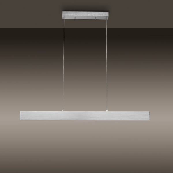 LED-Pendelleuchte Nila Kunststoff / Eisen - 2-flammig - Weiß
