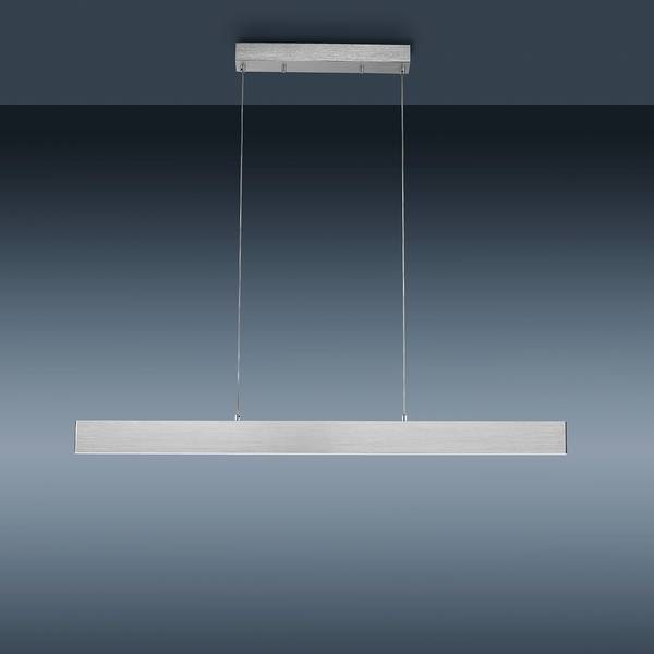 LED-Pendelleuchte Nila Kunststoff / Eisen - 2-flammig - Weiß