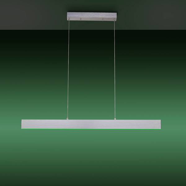 LED-Pendelleuchte Nila Kunststoff / Eisen - 2-flammig - Weiß
