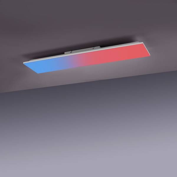 LED-Deckenleuchte Yukon II Polyethylen / Eisen; Aluminium - 1-flammig