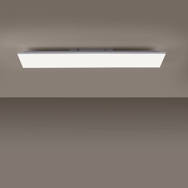 LED-Deckenleuchte Yukon II Polyethylen / Eisen; Aluminium - 1-flammig