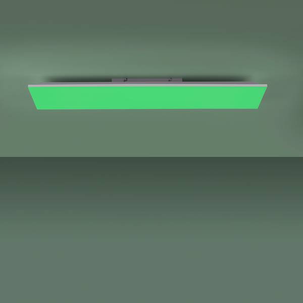 LED-Deckenleuchte Yukon II Polyethylen / Eisen; Aluminium - 1-flammig