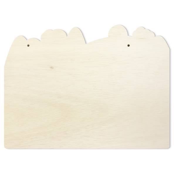 Appendiabiti Lontra Blu - Marrone - Altro - 40 x 30 x 1.5 cm