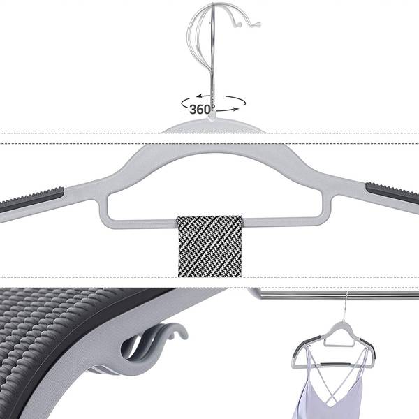 Gruccia Megina (30) ABS - Grigio chiaro / Grigio scuro