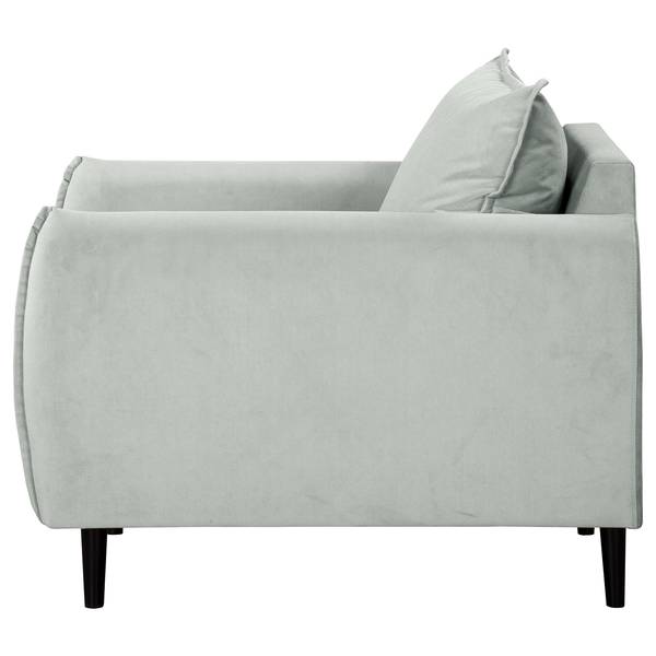 Fauteuil Palawan microvezel Jada: duifgrijs