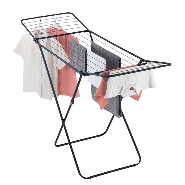 Droogrek Champion gepoedercoat metaal - zwart