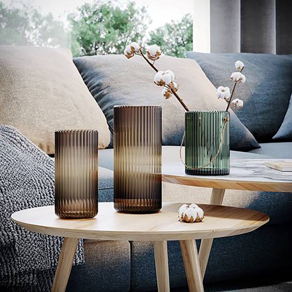 Vaas Reno glas - bruin - Diameter: 10 cm