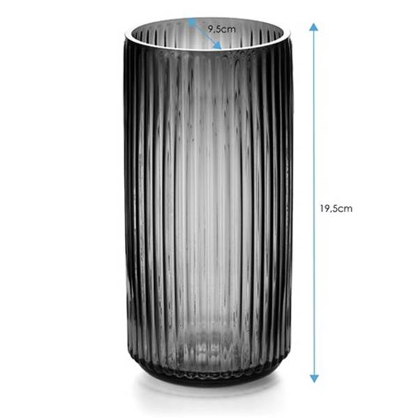 Vaas Reno glas - bruin - Diameter: 10 cm