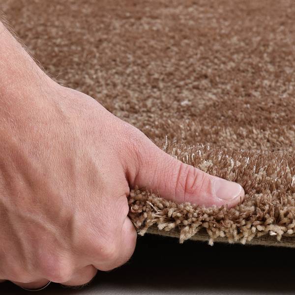 Kurzflorteppich Alessia Polypropylene - Beige - 65 x 135 cm