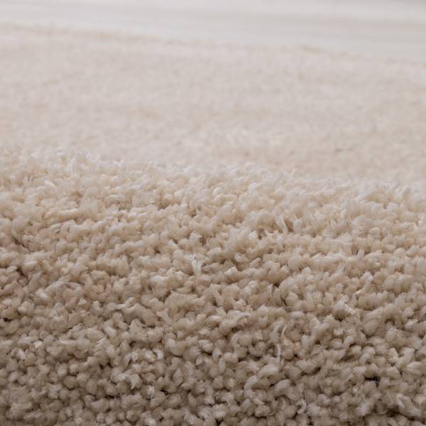 Kurzflorteppich Giulia Polyester - Ivory - 80 x 150 cm