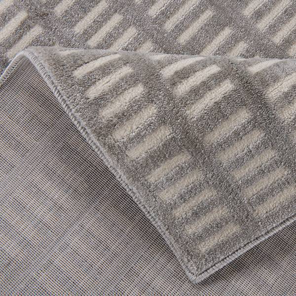 Kurzflorteppich Felice 034 Microfaser - Beige