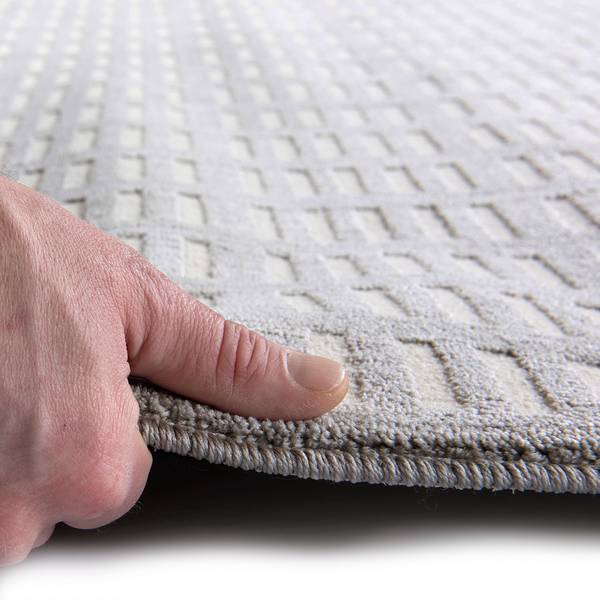 Kurzflorteppich Felice 034 Microfaser - Beige