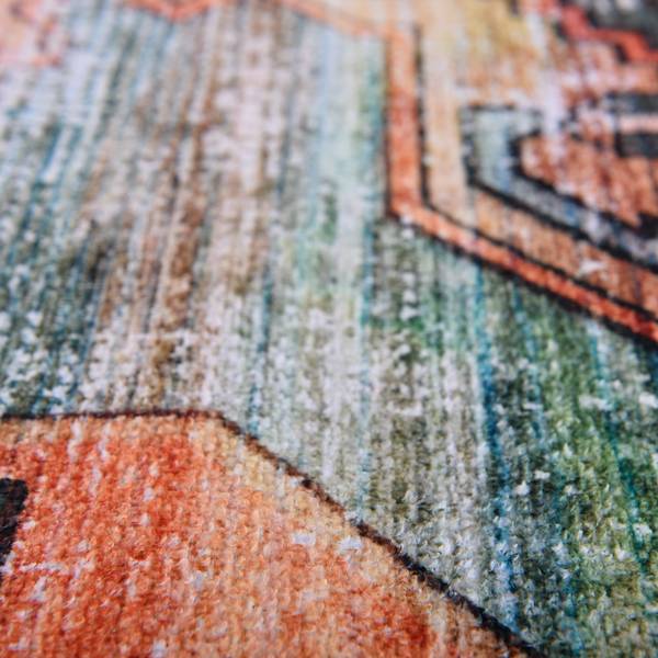 Kurzflorteppich Adara 091 Polyester - Mehrfarbig - 160 x 230 cm