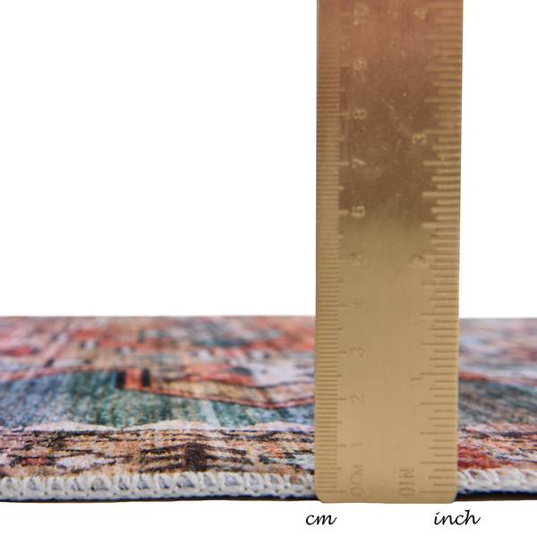 Kurzflorteppich Adara 091 Polyester - Mehrfarbig - 160 x 230 cm