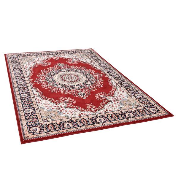 Wollteppich Dolna 809 I Schurwolle - Rot - 50 x 80 cm