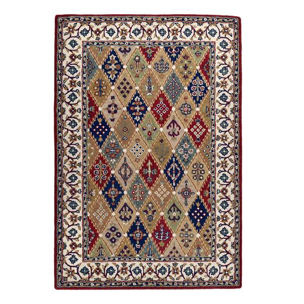 Wollteppich Royal Ziegler 560 Schurwolle - Rot - 60 x 90 cm
