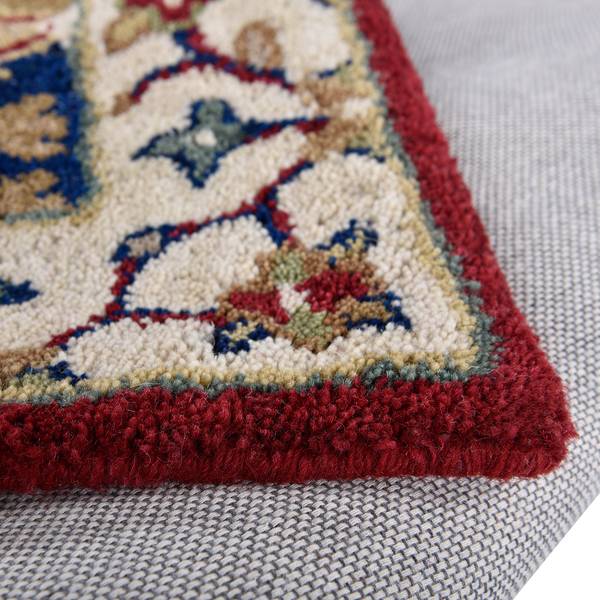 Wollteppich Royal Ziegler 560 Schurwolle - Rot - 60 x 90 cm