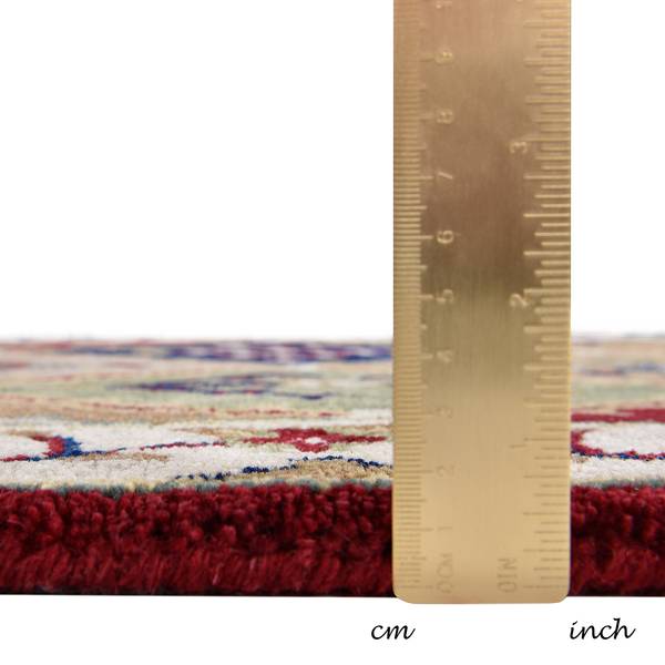 Wollteppich Royal Ziegler 560 Schurwolle - Rot - 60 x 90 cm