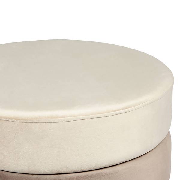 Polsterhocker Elyse Braun