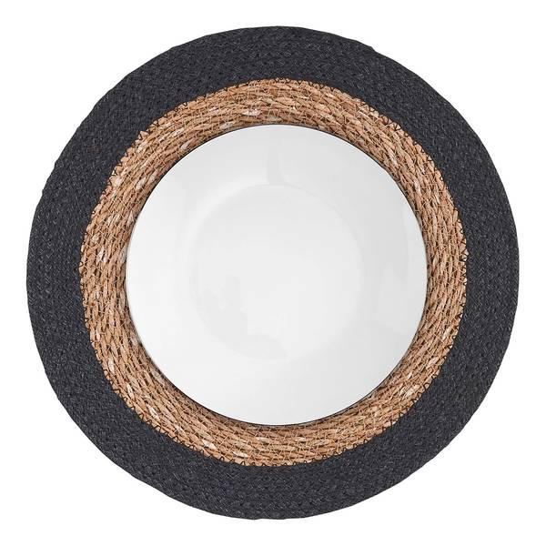 Set de table SAUVAGE Zostère / Jute - Noir