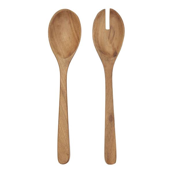 Posate da insalata PURE KITCHEN (2) Acacia - Marrone