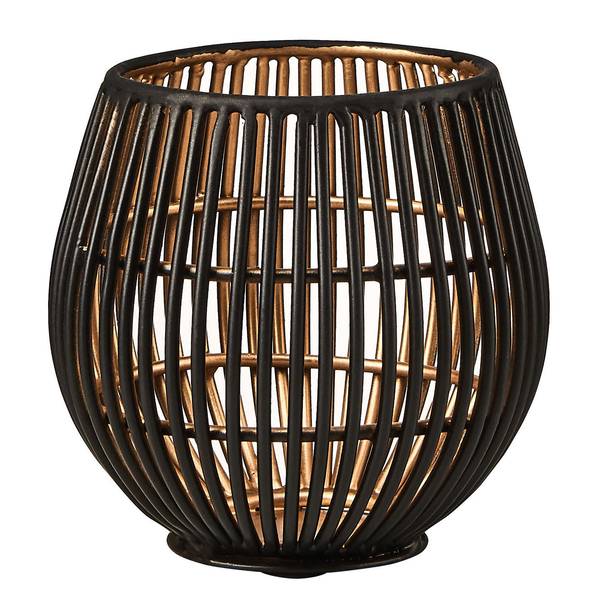 Portalumino YOKO Ferro - Nero - Altezza: 9 cm