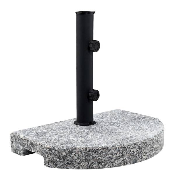 Base per ombrellone The ROCK Granito / Acciaio - Grigio