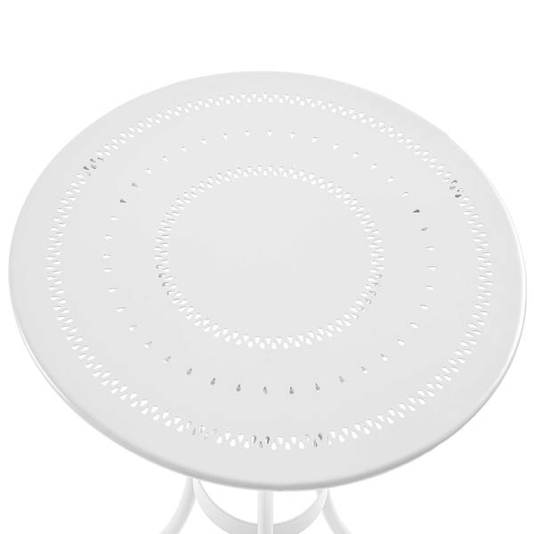 Tavolo da giardino CENTURY Ferro - Bianco