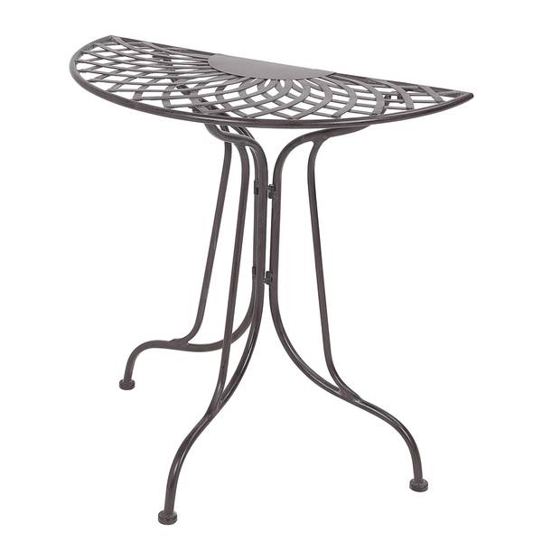 Tavolo da giardino MANDALA GARDEN Ferro - Marrone