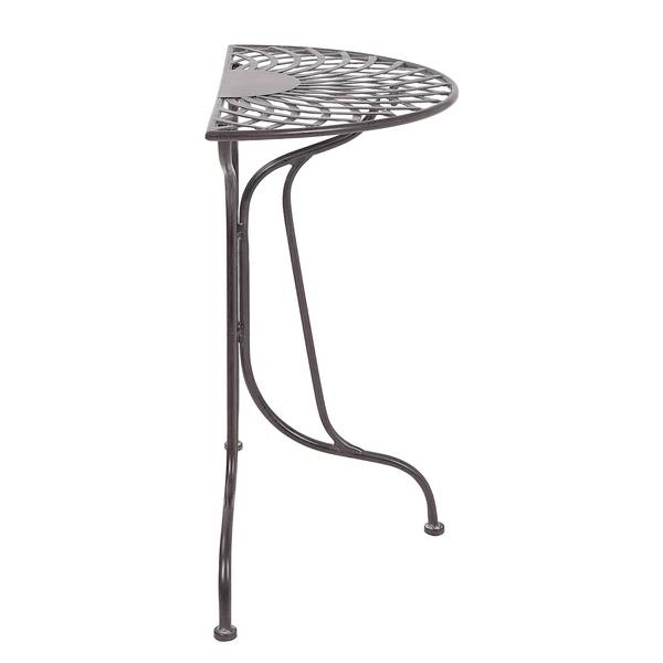 Tavolo da giardino MANDALA GARDEN Ferro - Marrone