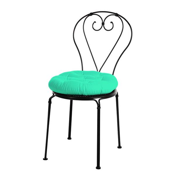 Tuinstoel CENTURY ijzer - zwart - zwart