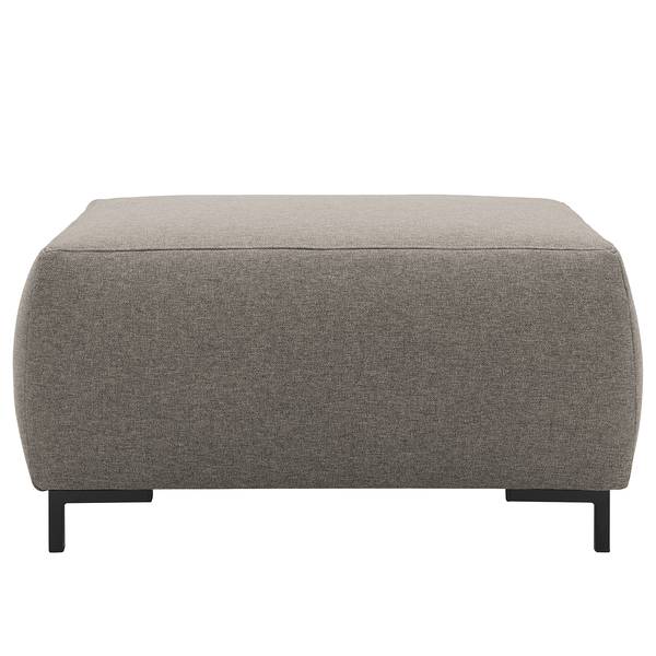 Polsterhocker Glenrock Webstoff Glaw: Dunkelgrau