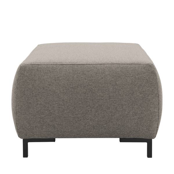 Polsterhocker Glenrock Webstoff Glaw: Dunkelgrau