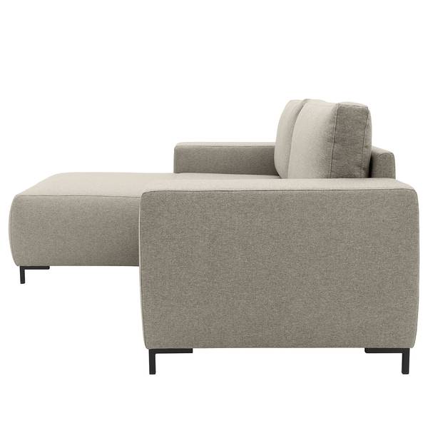 Ecksofa Glenrock Webstoff Bona: Stahl