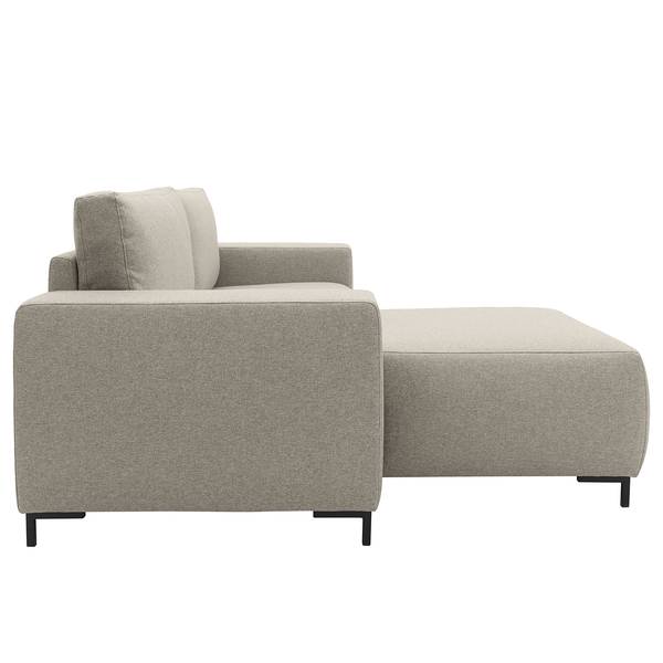Ecksofa Glenrock Webstoff Bona: Stahl