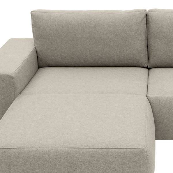 Ecksofa Glenrock Webstoff Bona: Stahl