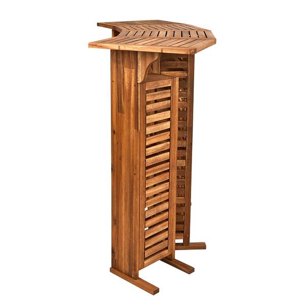 Gartenbar TURNTABLE Akazienholz - Natur