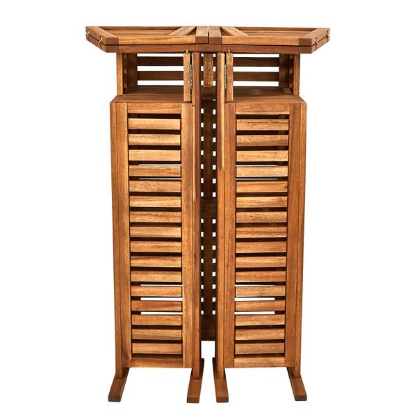 Gartenbar TURNTABLE Akazienholz - Natur