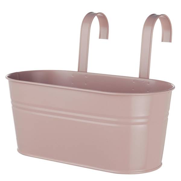 Boîte à suspendre ZINC Zinc - Rose