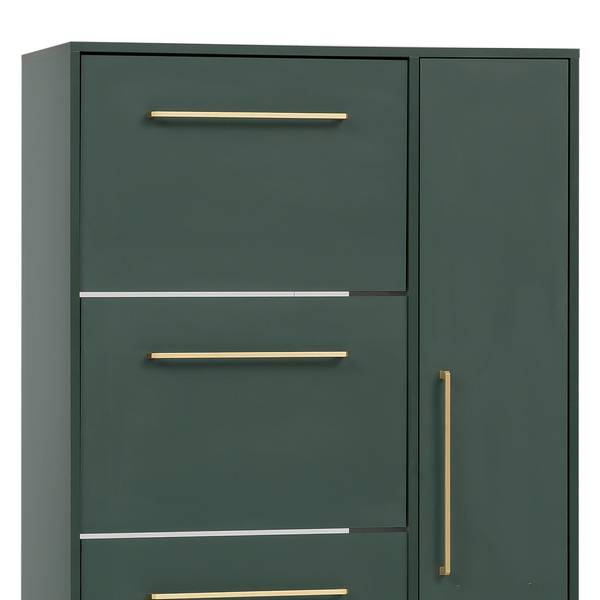 Meuble à chaussures Kent Vert foncé